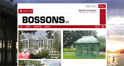 Desktop Screenshot of bossons.se