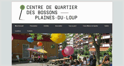 Desktop Screenshot of bossons.ch